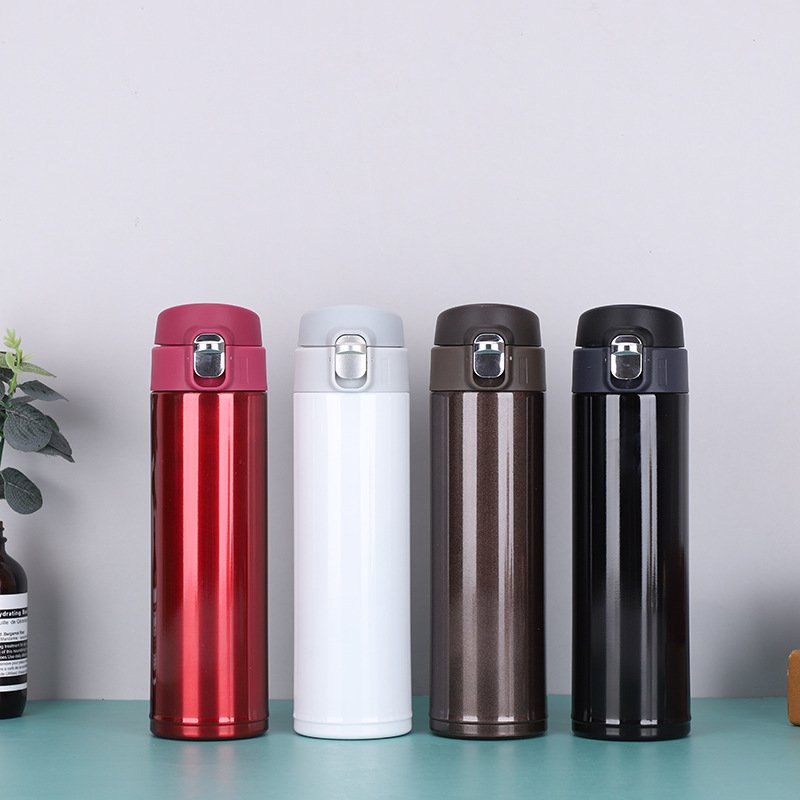 2023 Private Label 500 ml Double Wall Stainless Steel Insulated Water Bottle Thermos Vacuum Thermal Flask