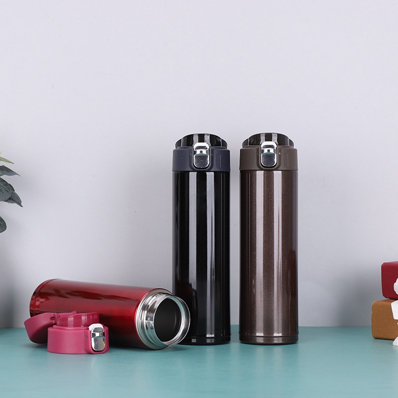 2023 Private Label 500 ml Double Wall Stainless Steel Insulated Water Bottle Thermos Vacuum Thermal Flask