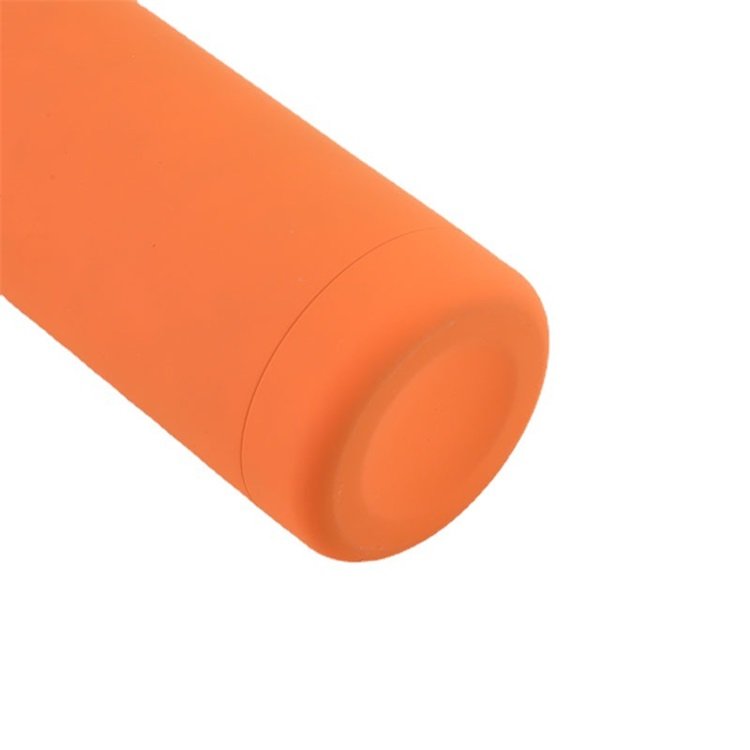 Custom Colorful 500Ml Stainless Steel Rubber Matte Paint Double Wall Thermal Flask Outdoor Small Mouth Water Bottle