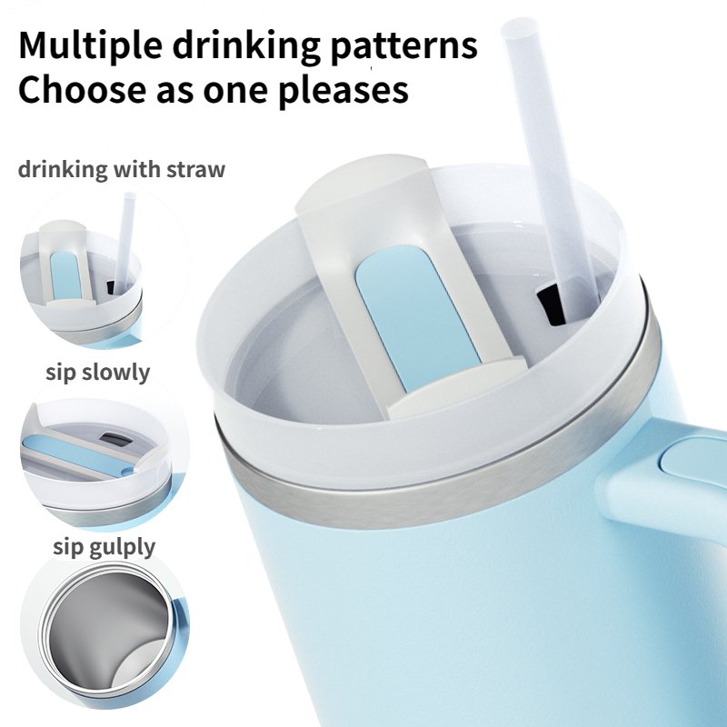 40oz Stainless steel Vacuum Insulated Mugs Customizable Travel Mug Sublimation Mugs