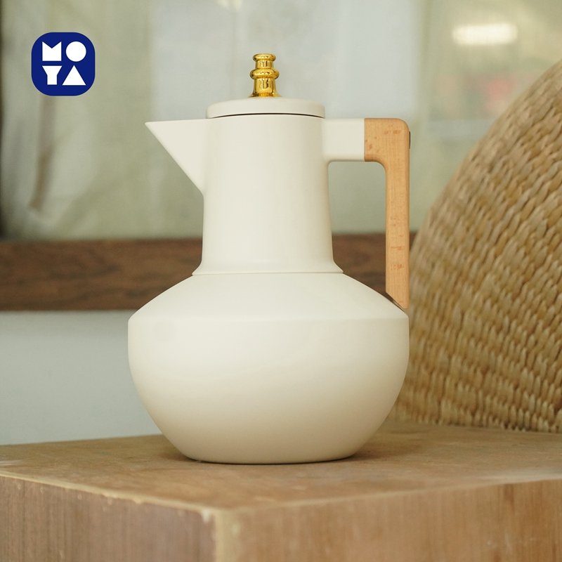 Arabic Style Coffee Pot 1000ml Dallah Stainless Steel Insulated Thermo Kettle Vacuum Water Jug