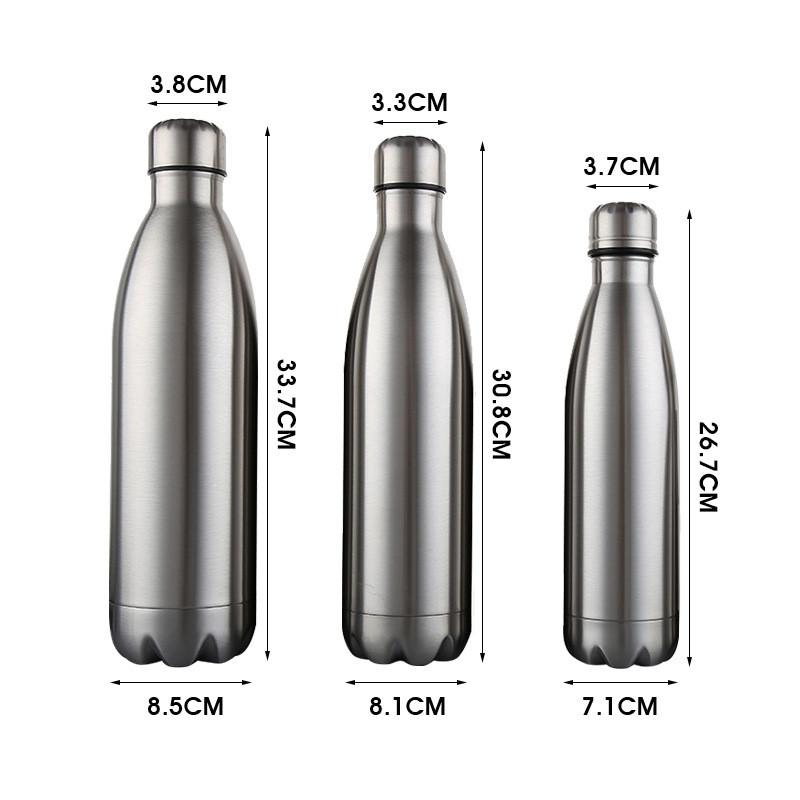 Designed Insulated Wholesale Bullet Stainless Steel Vacuum Flask Thermos Bottle For School Water Bottles