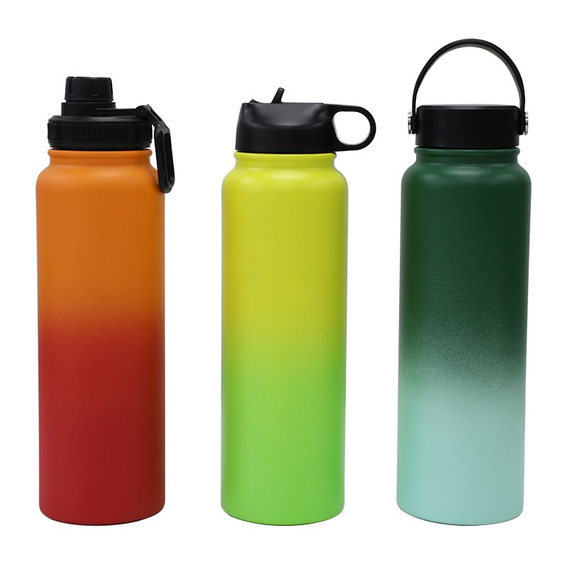 Custom Logo Termos 750ml Double Wall Travel Stainless Steel Insulated Vacuum Flask Stainless Steel cupThermos Water Bottle