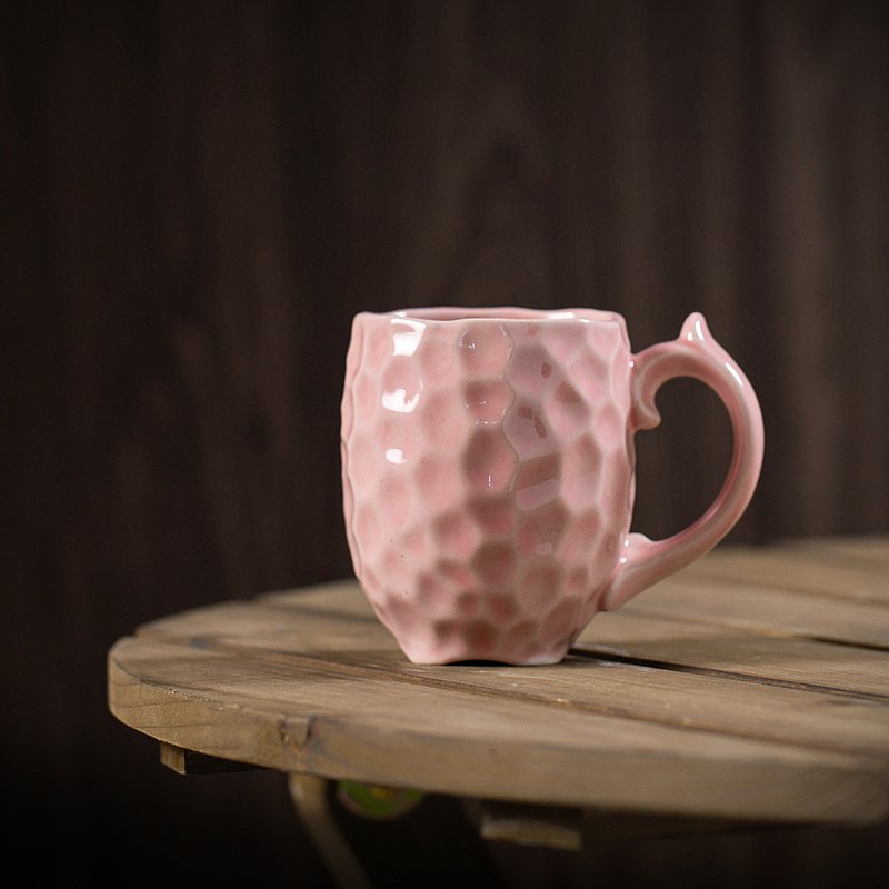 Nordic Creative Style Roman Vertical Stripes Beer Juice Drinking Afternoon Tea Mugs Cafe Shop Ceramic Coffee Mug And Cup