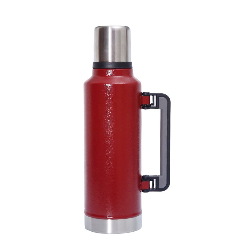 Wholesale 2022 New Large Size 1.9 L Stainless Steel Vacuum Water Pot Flask Vacuum Bottle With Cup Handle