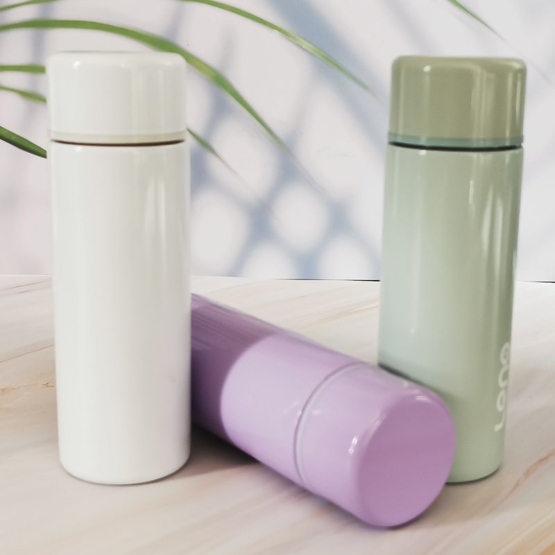 Wholesale 304 Stainless Steel 4 oz Drinking Bottle Straight Vacuum Flasks Mini Water Bottle Thermoses with Metal Lid