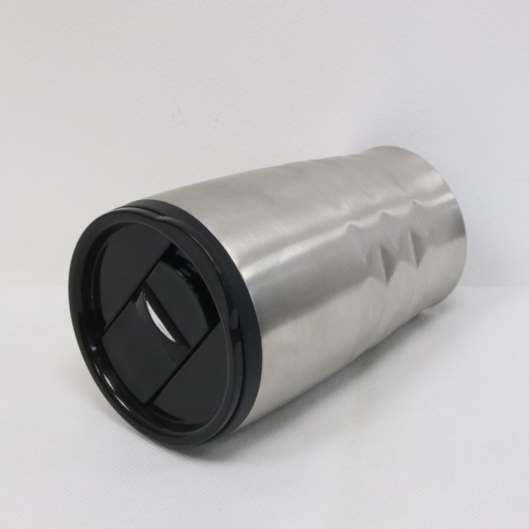 Customized High Quality 450 Silver Stainless Steel PP inner Eco-Friendly Laser Engraved Disposable Screen Printing water bottle