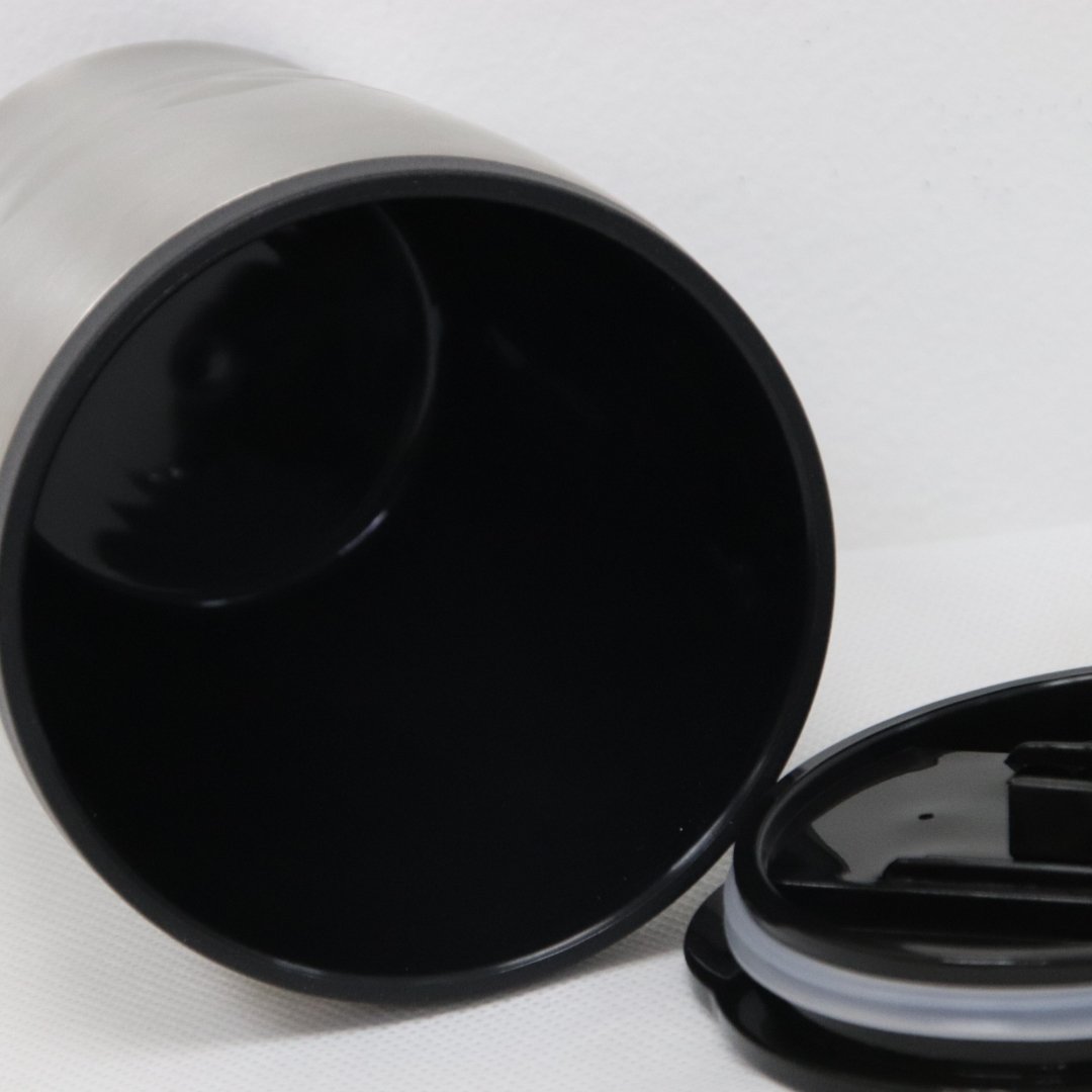Customized High Quality 450 Silver Stainless Steel PP inner Eco-Friendly Laser Engraved Disposable Screen Printing water bottle