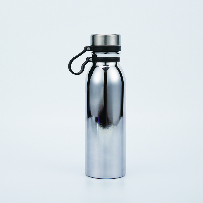 500ml/750ml Double Wall Stainless Steel Insulated Water Bottle Vacuum Sport Water Bottle with Leakproof Lid