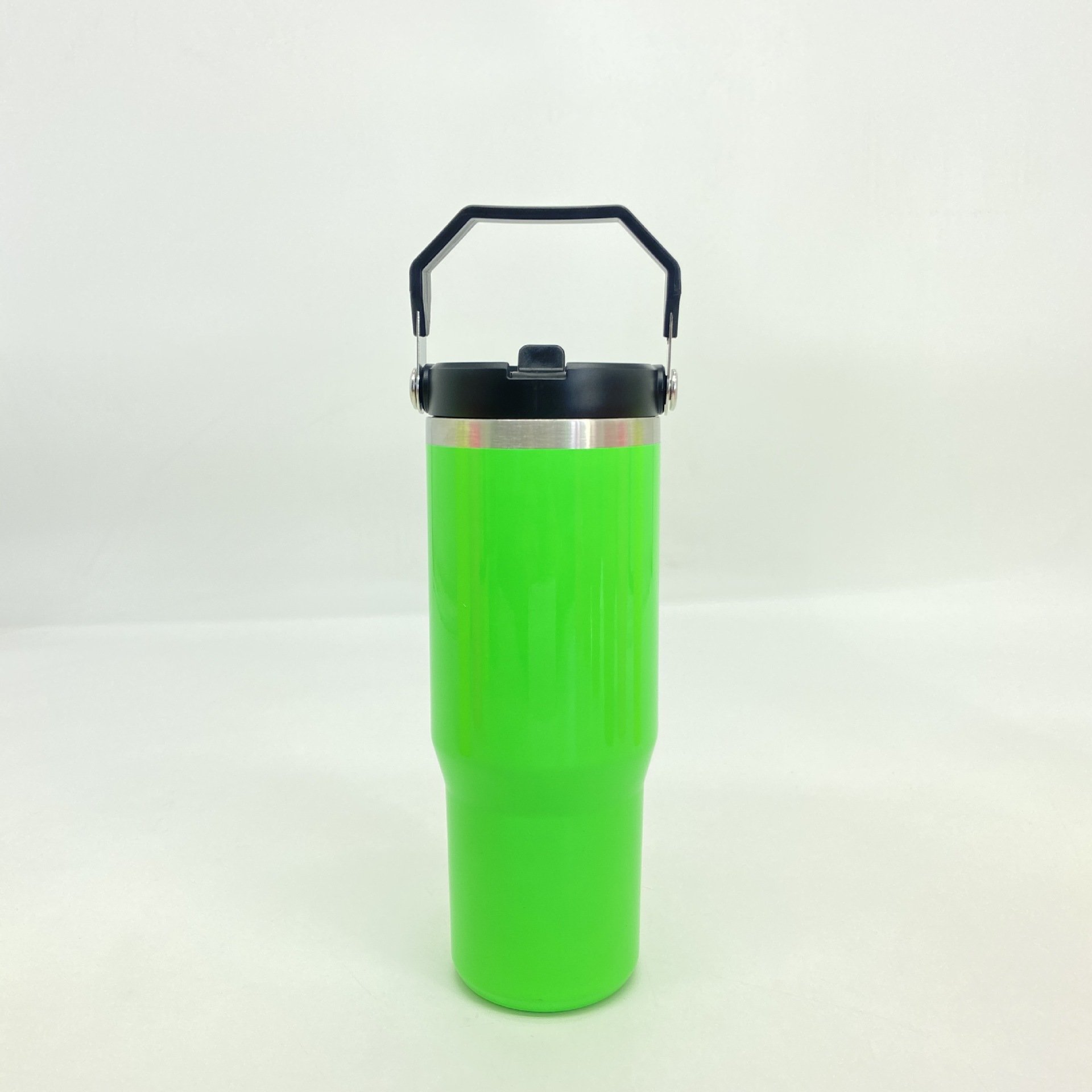 New Fluorescence Stainless Steel Travel Coffee Mug Neon Color 30oz 40 oz Tumbler With Handle