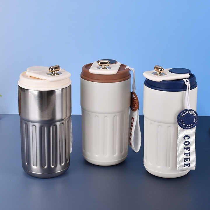 Intelligent Temperature Display 316 Stainless Steel Thermos Mug Men Women High-Value Portable Cups Gym Simple Cup Customization