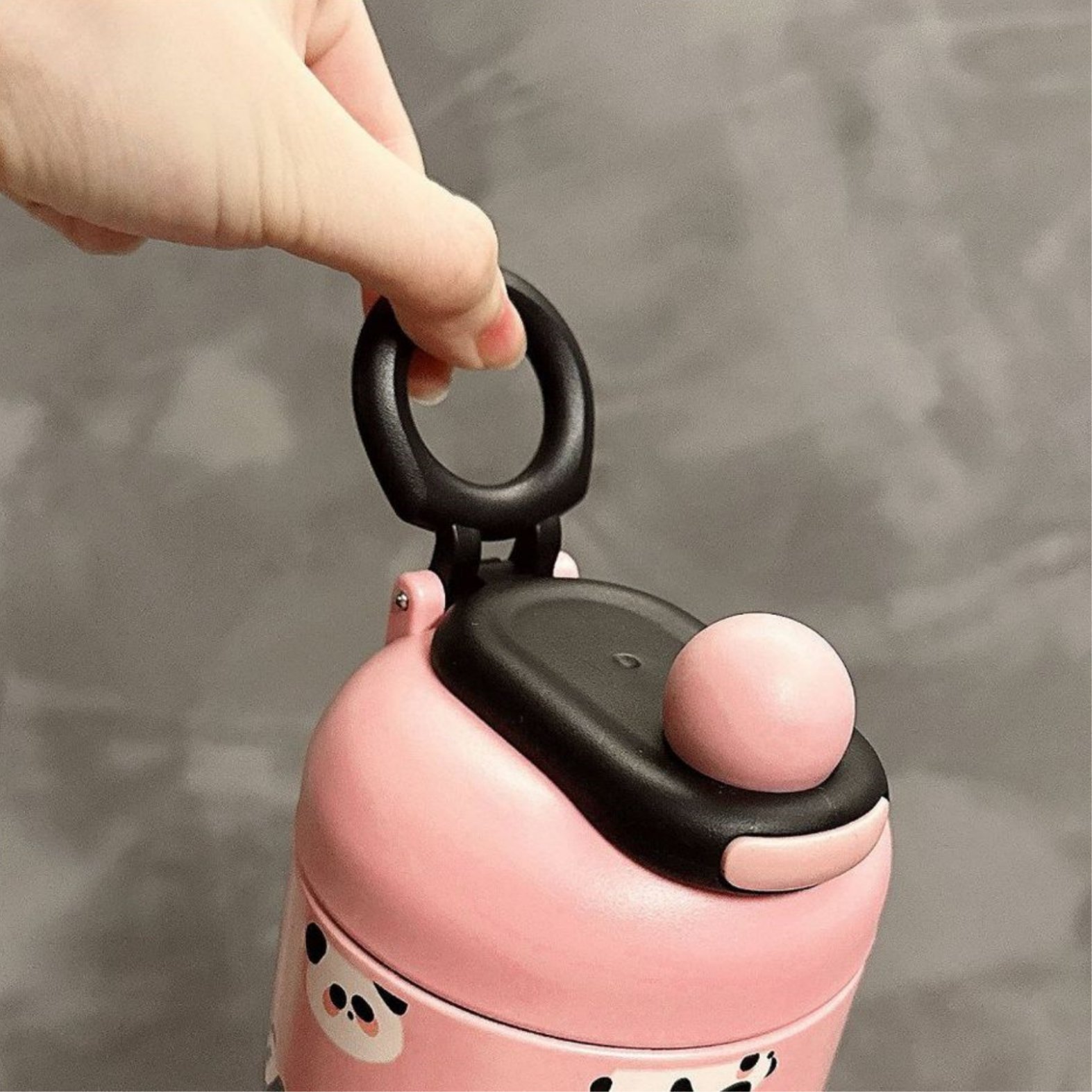 Md149 Eco Friendly Water Cup Portable Travel Thermos Cup 316 Stainless Steel Vacuum Tumblers Coffee Mug With Handle