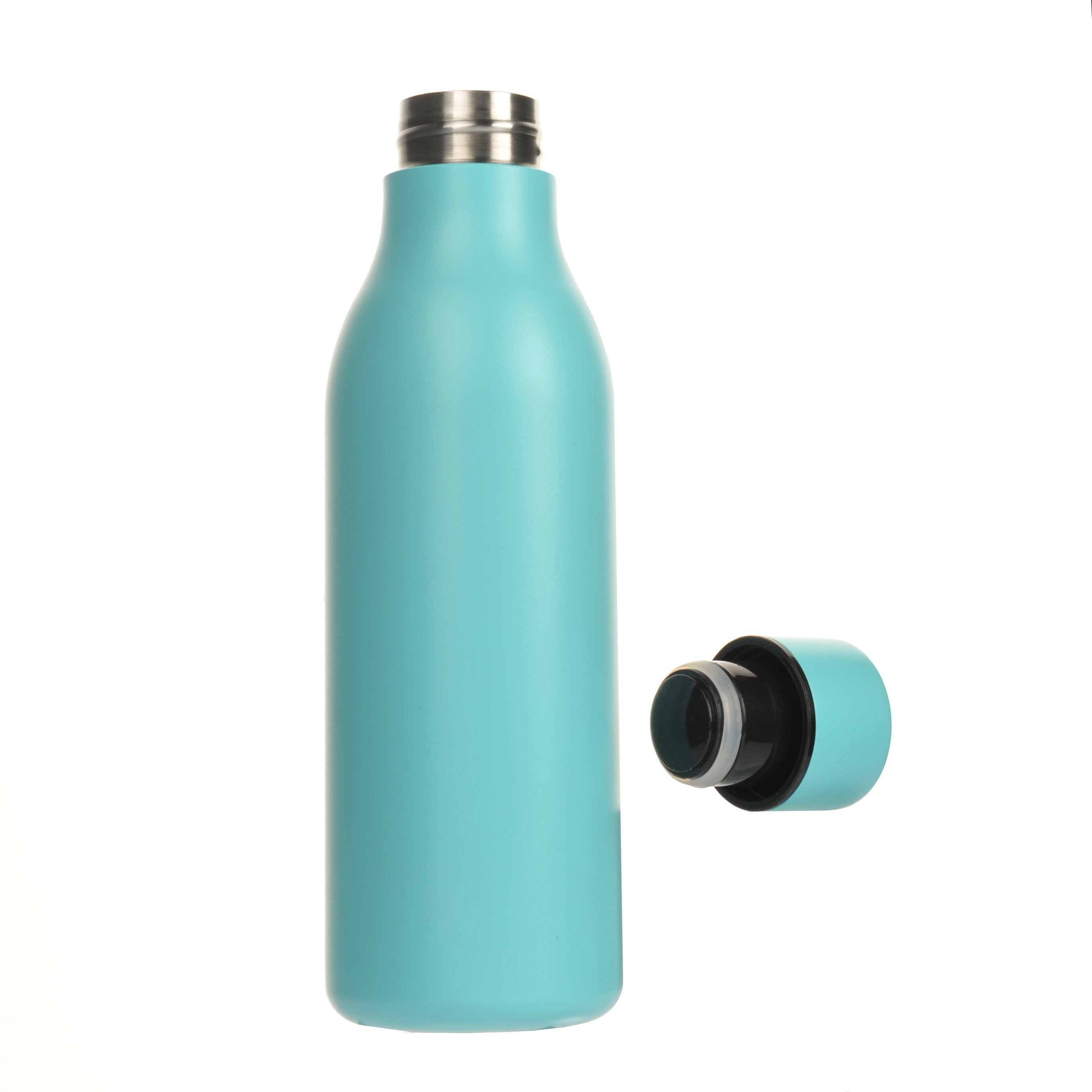 Logotipo personalizado 350ml 500ml 750ml 1000ml Botella de agua de acero inoxidable