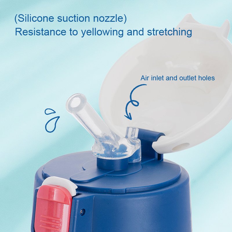 Wholesale Lovely Kids Water Flask Stainless Steel Vacuum Insulated Water Bottles With Straw