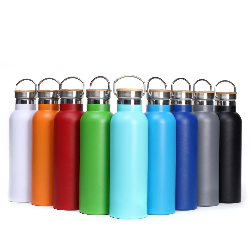 GV013 12oz 17oz 20oz 25oz 34oz Wide Mouth Potable Bpa Free Leak Proof Vacuum Double Wall Metal Stainless Steel Water Bottle