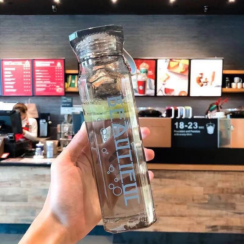 401-500ml Professional Wholesale Customized Sports Gym Plastic Motivational Water Bottle With Time Marker