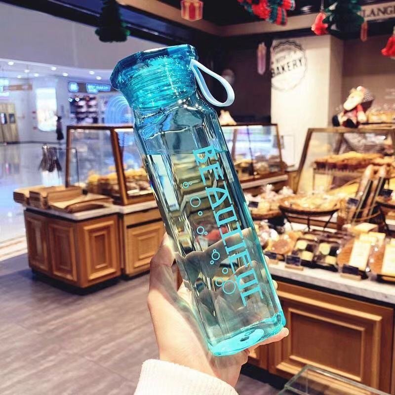 401-500ml Professional Wholesale Customized Sports Gym Plastic Motivational Water Bottle With Time Marker