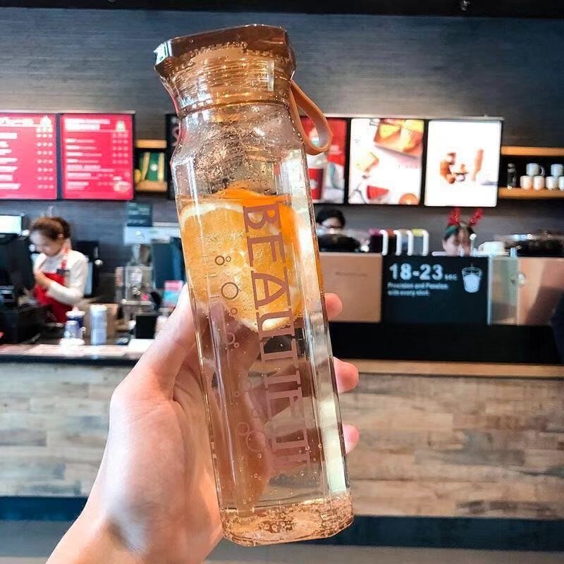 401-500ml Professional Wholesale Customized Sports Gym Plastic Motivational Water Bottle With Time Marker
