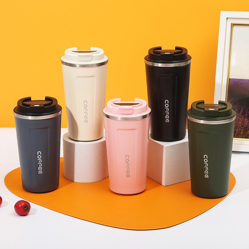 Wholesale High Quality High Appearance Level Custom Printed Stainless Steel Double Walled Coffee Mug