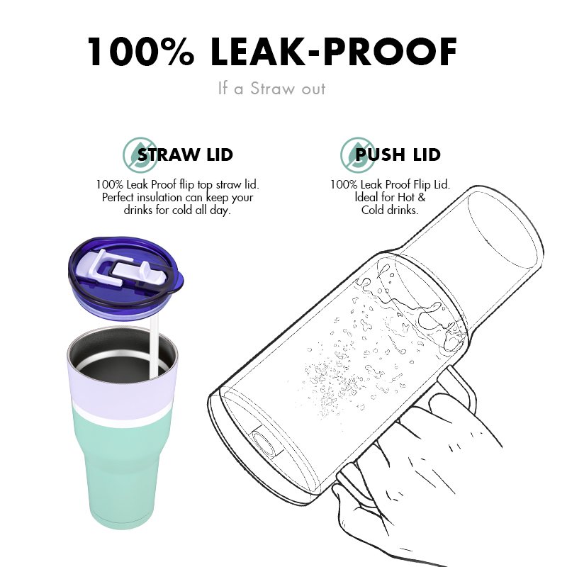 30oz Tumbler Travel Car Mug Double Wall Cold Or Hot Beer Coffee Cup Vacuum Flasks Insulated Stainless Steel Thermal Mug