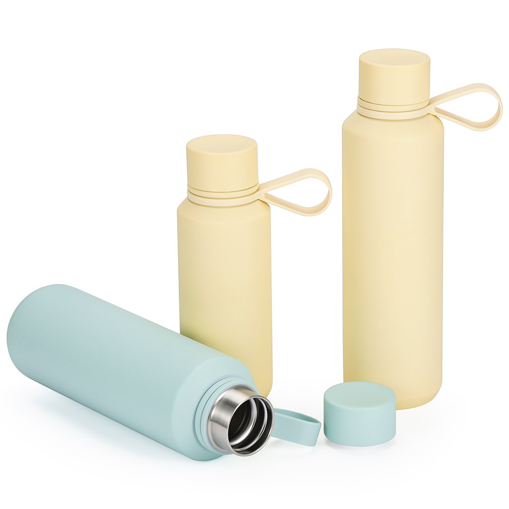 12oz 20oz Sports Vacuum Flasks Custom Logo Travel Thermos With Handle