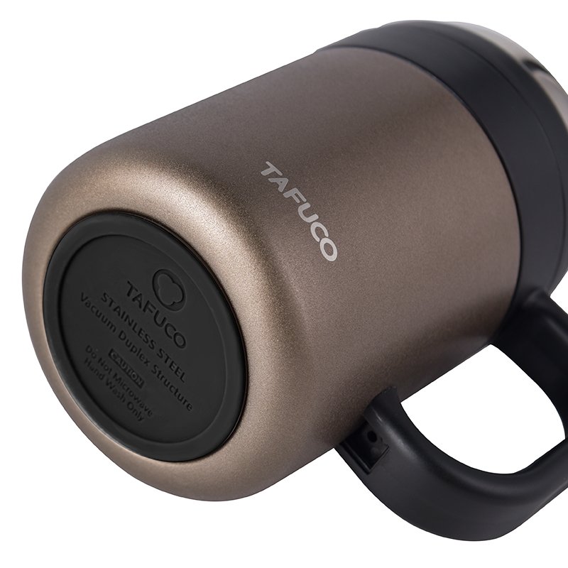 Tafuco hot selling 17oz Top Grade Stainless Steel Vacuum Coffee Mug with Handle and tea strainer