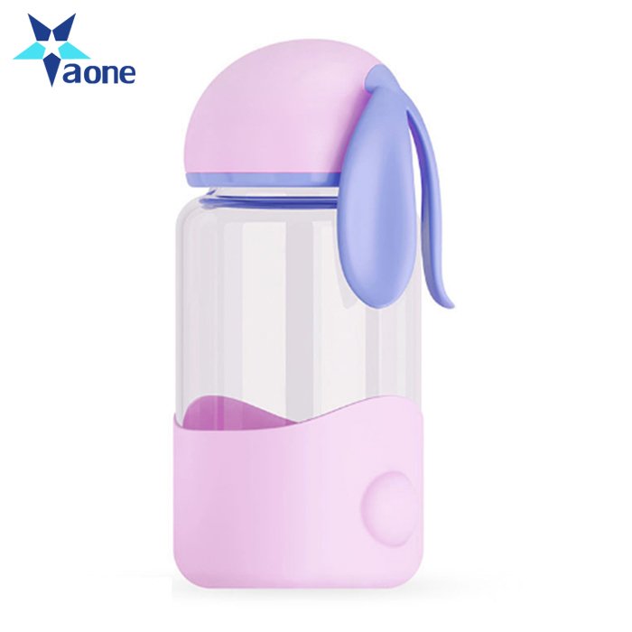 Rabbit Shaped Cartoon School Water Bottles For Kids Children Student Cute Kettle Sport Drink Bottles bouteille gourde shaker