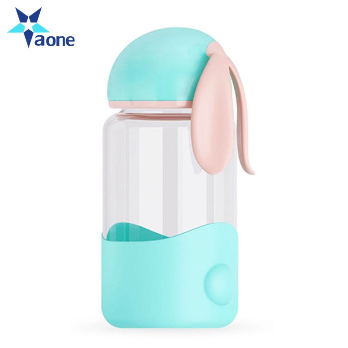 Rabbit Shaped Cartoon School Water Bottles For Kids Children Student Cute Kettle Sport Drink Bottles bouteille gourde shaker