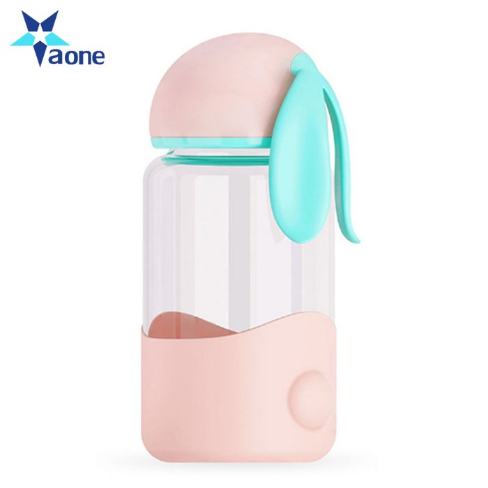 Rabbit Shaped Cartoon School Water Bottles For Kids Children Student Cute Kettle Sport Drink Bottles bouteille gourde shaker