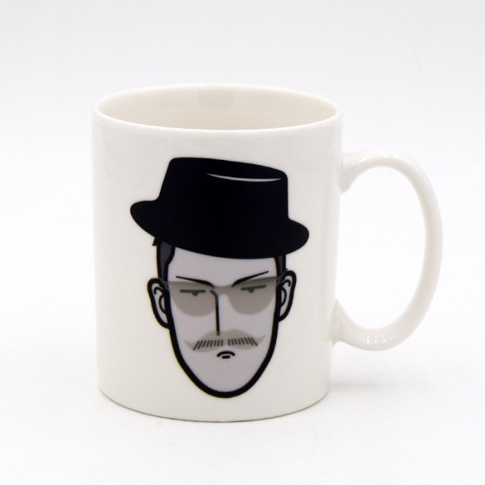 Popular Top Grade Coffee Mugs White 11 oz Ceramic Printing Custom Logo Camping Sublimation Mugs