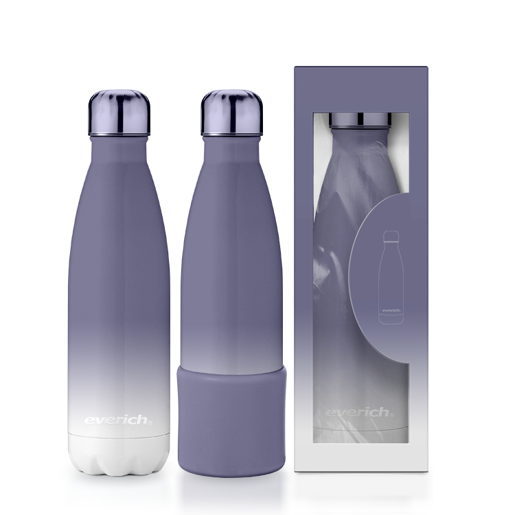 Eco friendly vacuum sport double wall copper stainless steel cola shape drink insulated water bottles with custom logo