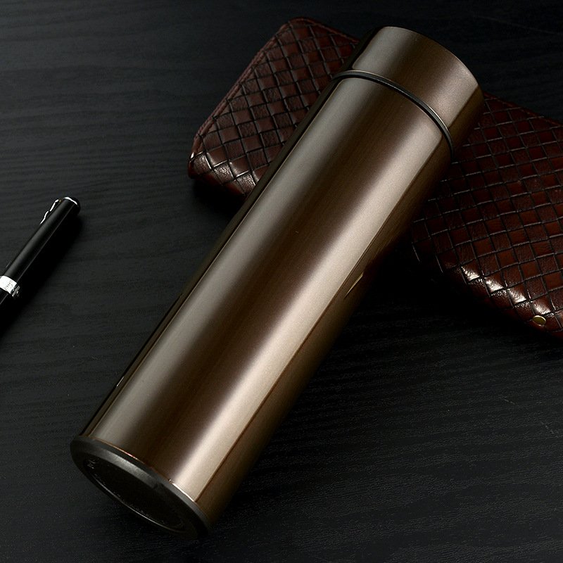 500ML Waterbotttle Stainless Steel Tea Thermos Temperature Display Thermal Vacuum Flask