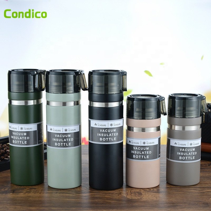TYESO Thermal Mug Thermos Water Bottle Vacuum Cup Tumbler Drinkware Thermo Bottles Coffee Tea Cups Termos Tumblers Flasks