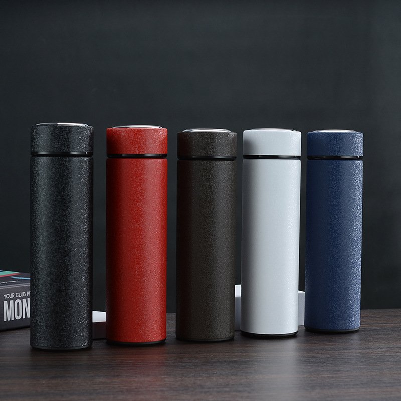 STARLII Latest Corporate Business Crystal Finished High End 500ml Stainless Steel Vacuum Flask Water Bottle