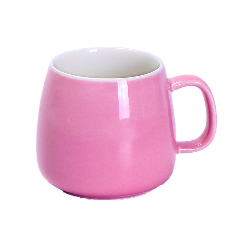 Glazed Custom Ceramic Coffee Mug Tazas with Handle, Mugs for Cappuccino, Espresso, Latte, Cocoa, Milk,Tea
