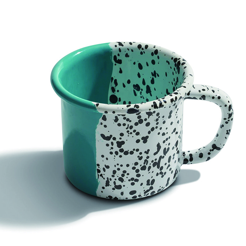 OEM 300ml 350ml 380ml 400ml 450ml 500ml 550 ml capacity bulk campfire custom enamel tin coffee tea drinking mugs cup