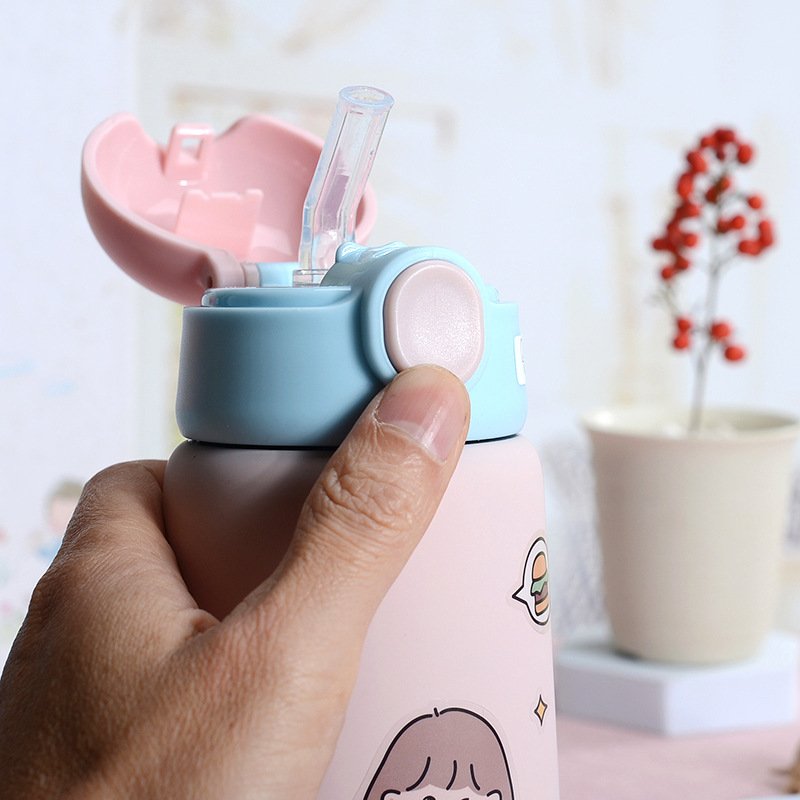 High Quality Insulated Stainless Steel Tumbler Kids Tumbler Insulated Double Wall Water Bottle With Straw