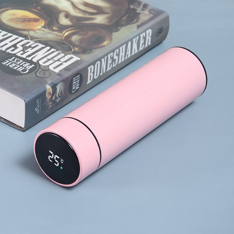 Business Intelligent Tea Infuser 500ml 17oz Stainless Steel Smart Thermos Led Water Bottles Coffee Mugs Tumbler Cups Display Lid