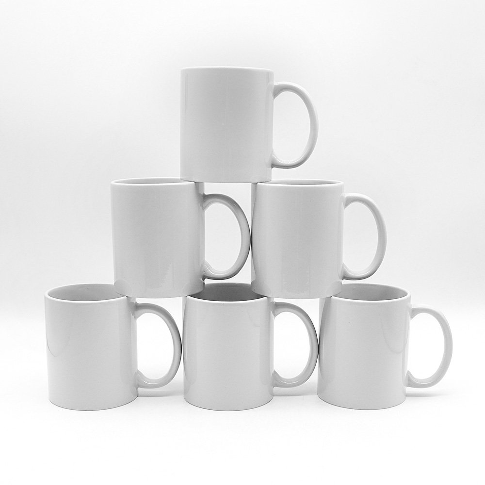 Custom Logo Coffee Mug Ceramic Mug manufacturer 11 Oz Porcelain Plain White Sublimation Product ceramic water cups mug