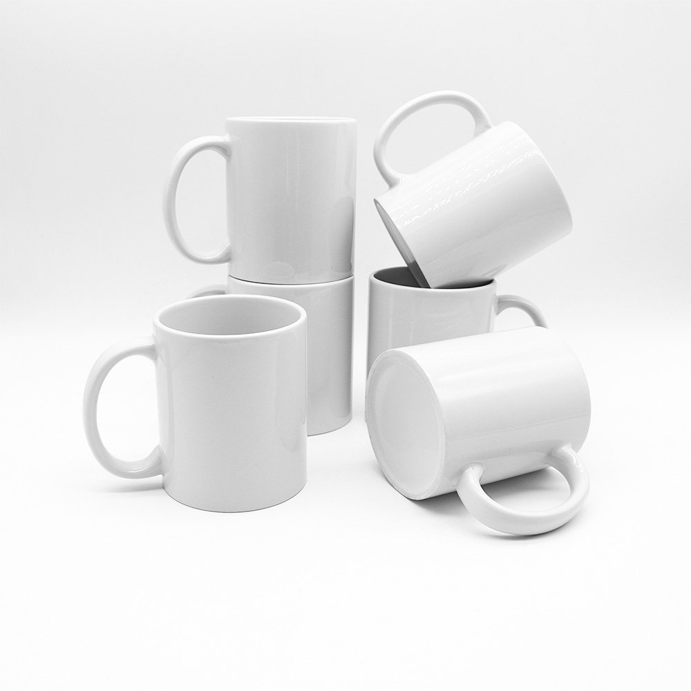 Custom Logo Coffee Mug Ceramic Mug manufacturer 11 Oz Porcelain Plain White Sublimation Product ceramic water cups mug