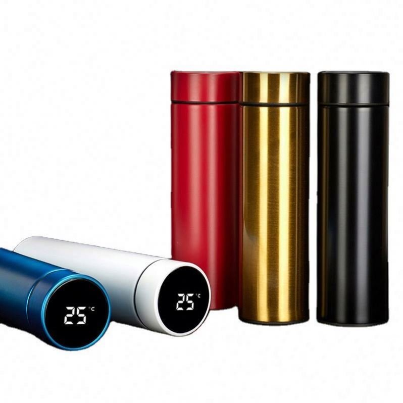 17OZ Stainless Steel Insulated Vacuum Flasks Thermoses Cola Shape Sport Water Bottle