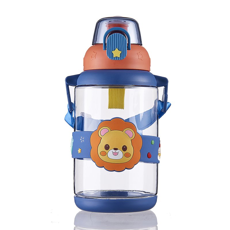 BPA FREE custom LOGO transparent clear cheap price leakproof new design child plastic water bottle water drinking c
