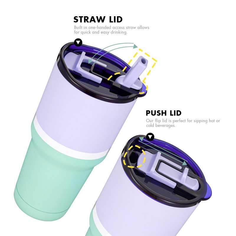Hot sale 30oz Tumbler Travel Car Mug Double Wall Cold Or Hot Beer Coffee Cup Vacuum Flasks Insulated Stainless Steel Thermal Mug