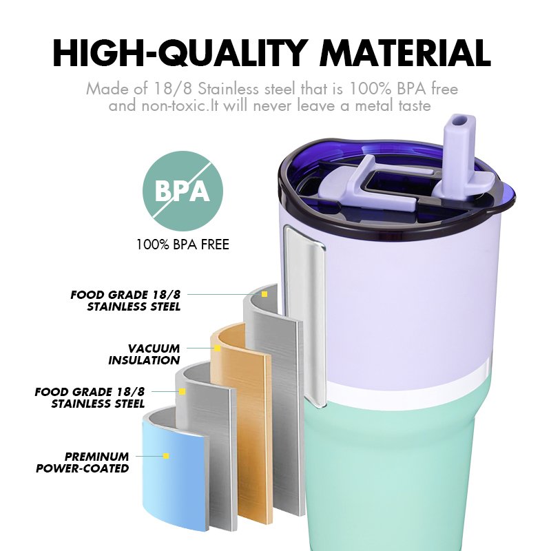 Hot sale 30oz Tumbler Travel Car Mug Double Wall Cold Or Hot Beer Coffee Cup Vacuum Flasks Insulated Stainless Steel Thermal Mug