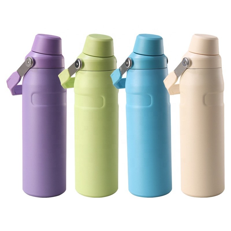 NEW model 16oz/24oz/36oz double wall stainless steel insulated vacuum flask water bottle with handle