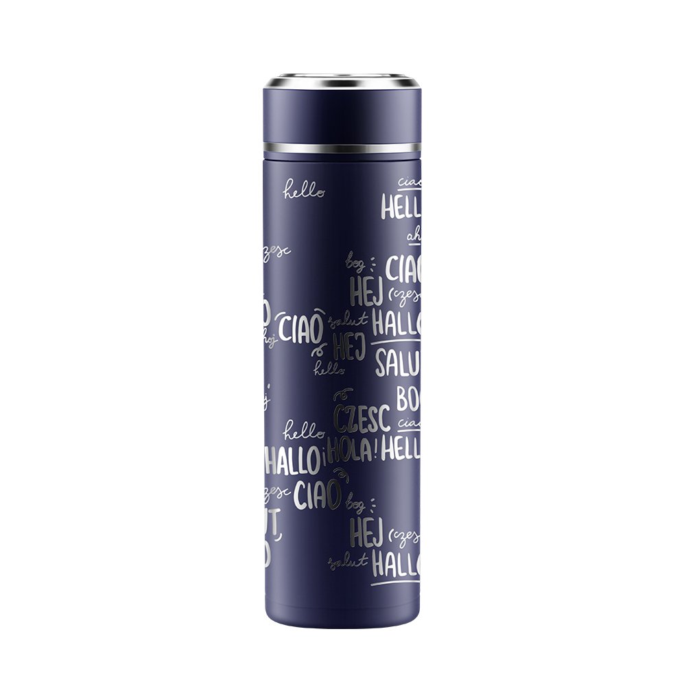 Vacuum Water bottle Tea Led flask Double Wall Stainless Steel Vacuum Insulated LED Temperature Control Smart Water Bottle
