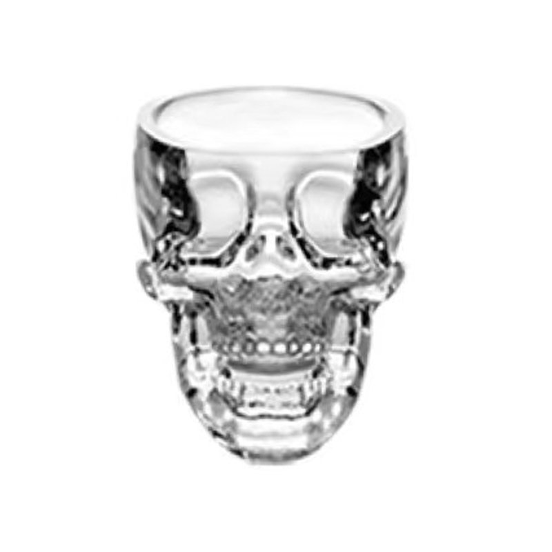 40ml Unique shape Custom logo Creative Lead-free heavy glass boots mini beer mugs for bar club party