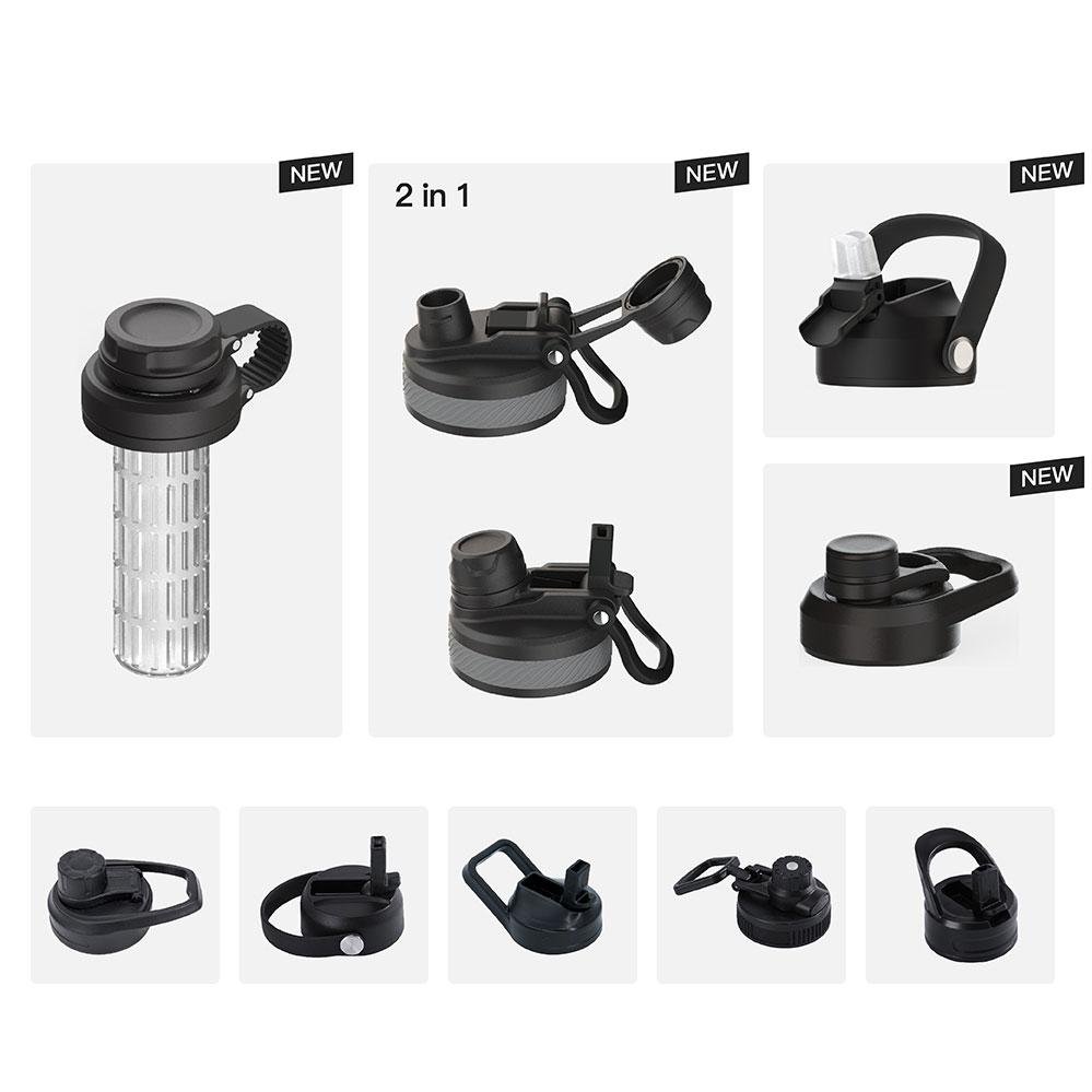 High Quality Stainless Steel Thermos Sports Water Bottle 2023 Double Wall Powder Coated Stainless Steel Vacuum Flask