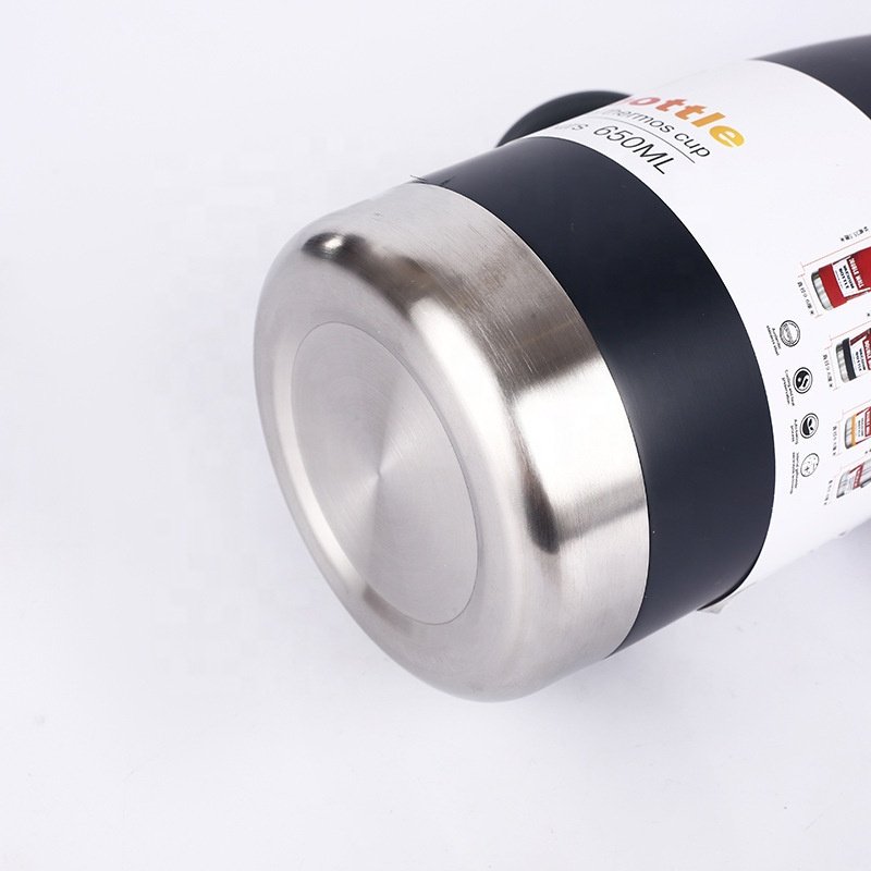 Portable Stainless Steel Drink Wide Mouth Water Bottle Outdoor Sports Travel Insulated Bottles