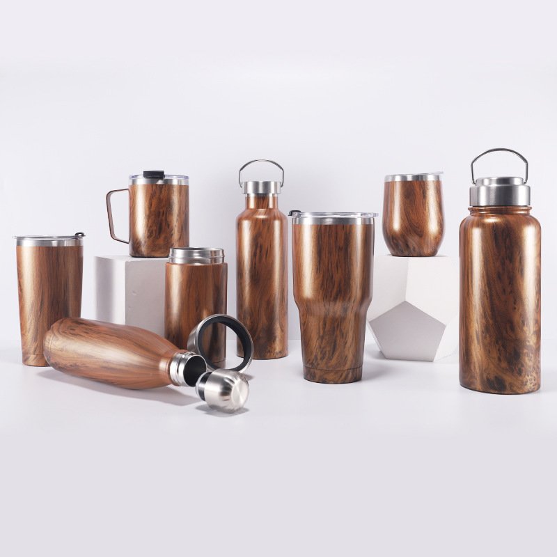 Colorful oem lid double wall 18/8 304 stainless steel drinking custom logo hot sport vacuum water bottle bulk with handgrip